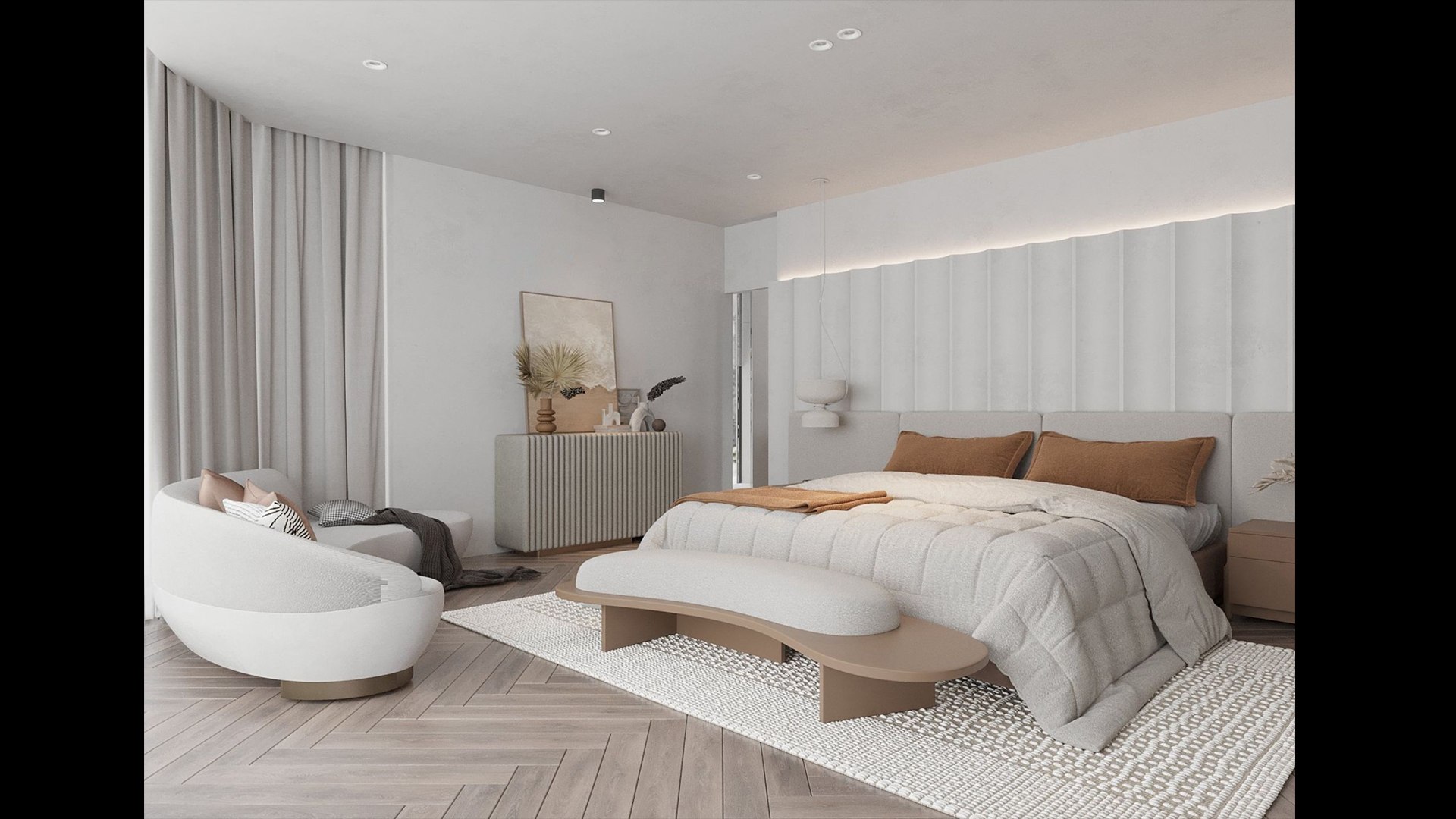 Master Bedroom 01 Dressing Room Ensuite - Hanh CT - MAX FBX OBJ SKP DAE ...