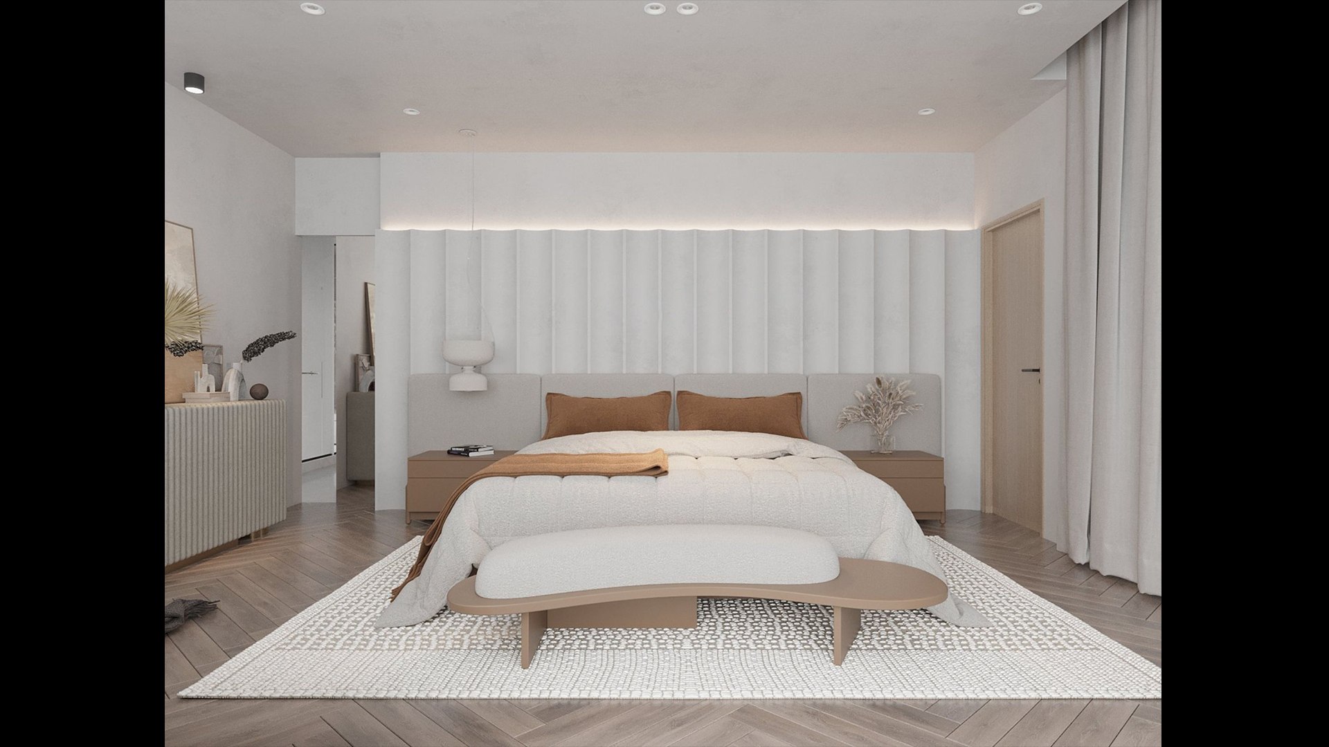 Master Bedroom 01 Dressing Room Ensuite - Hanh CT - MAX FBX OBJ SKP DAE ...