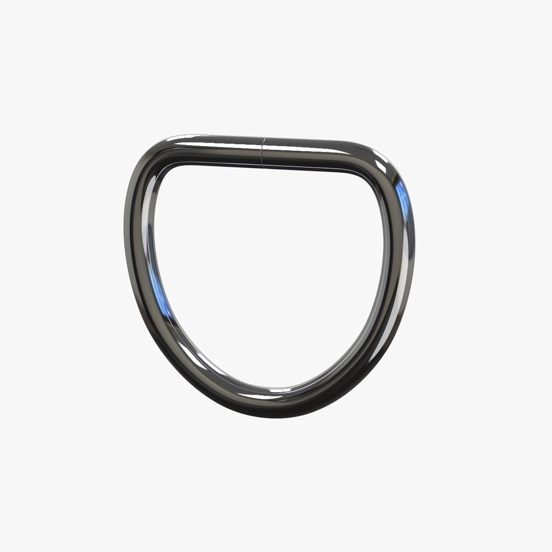 Welded D Rings Strap 3D - TurboSquid 1240548