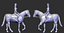 Horse Posed