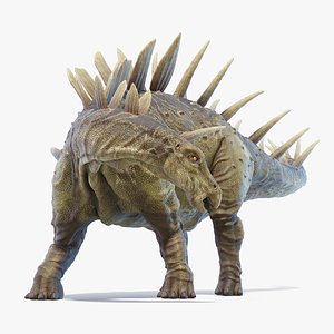 3D Kentrosaurus Animated