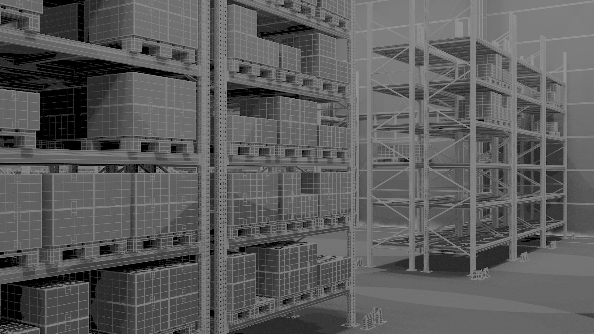 Full Warehouse Model - TurboSquid 2038472