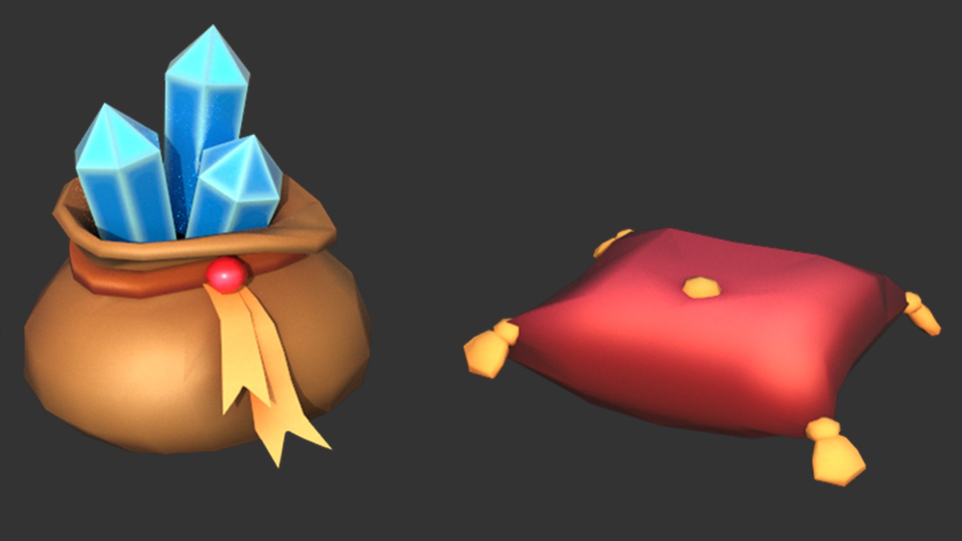 Set Of Crystals 3D Model - TurboSquid 2188138