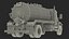 White Vacuum Truck Peterbilt 537 Rigged