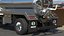 White Vacuum Truck Peterbilt 537 Rigged