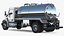White Vacuum Truck Peterbilt 537 Rigged