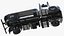 White Vacuum Truck Peterbilt 537 Rigged