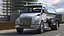 White Vacuum Truck Peterbilt 537 Rigged