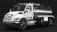 White Vacuum Truck Peterbilt 537 Rigged