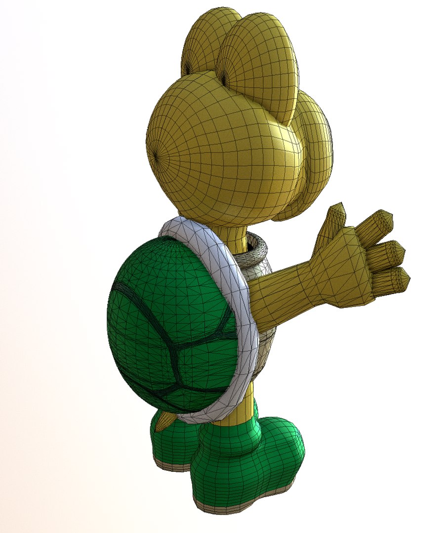 Free Koopa Troopas Super 3d Turbosquid 1301668 9266