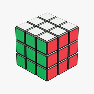 3D Rubik Cube model