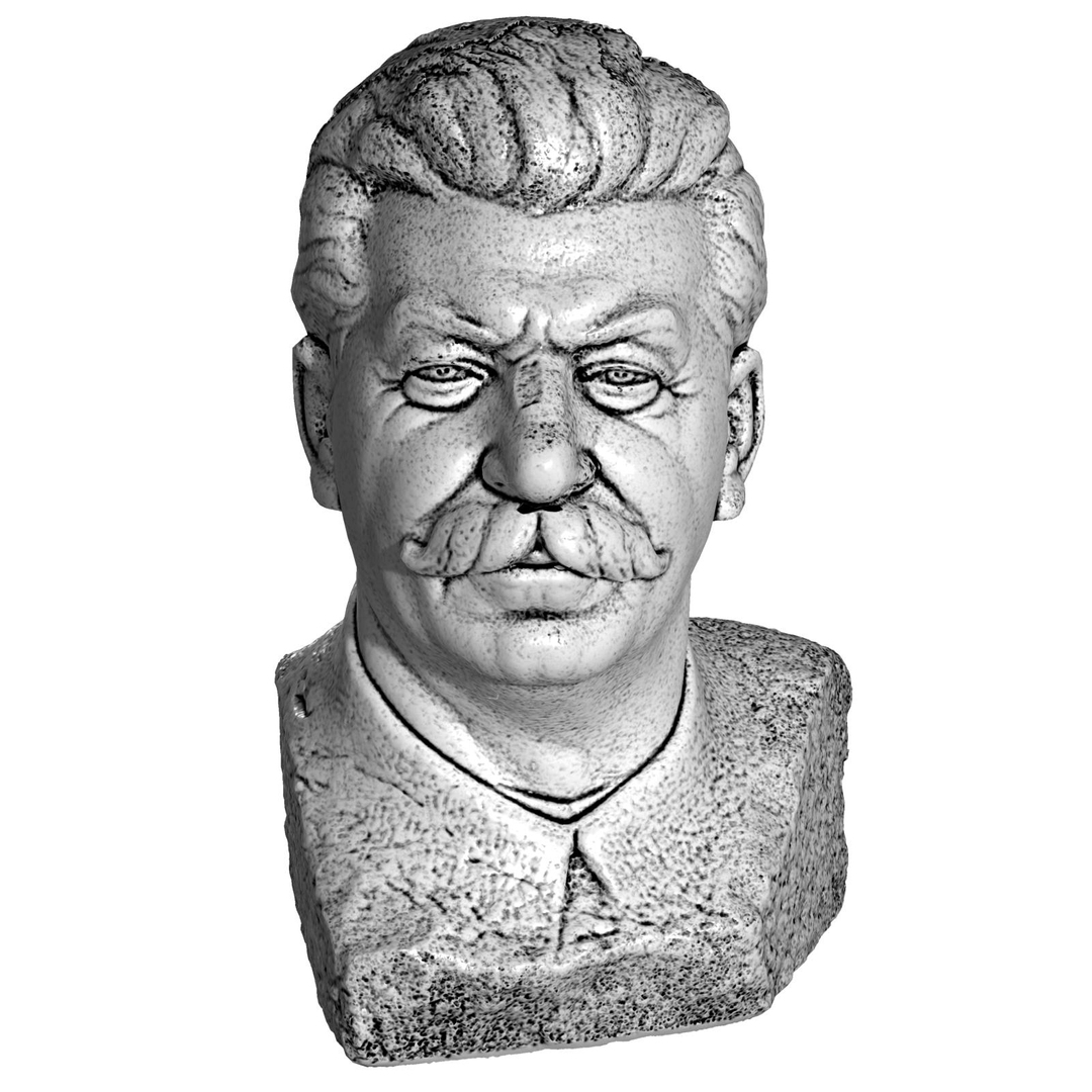 Stalin S Statue 3d Model