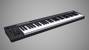 MIDI Keyboard Synthesizer 3D model