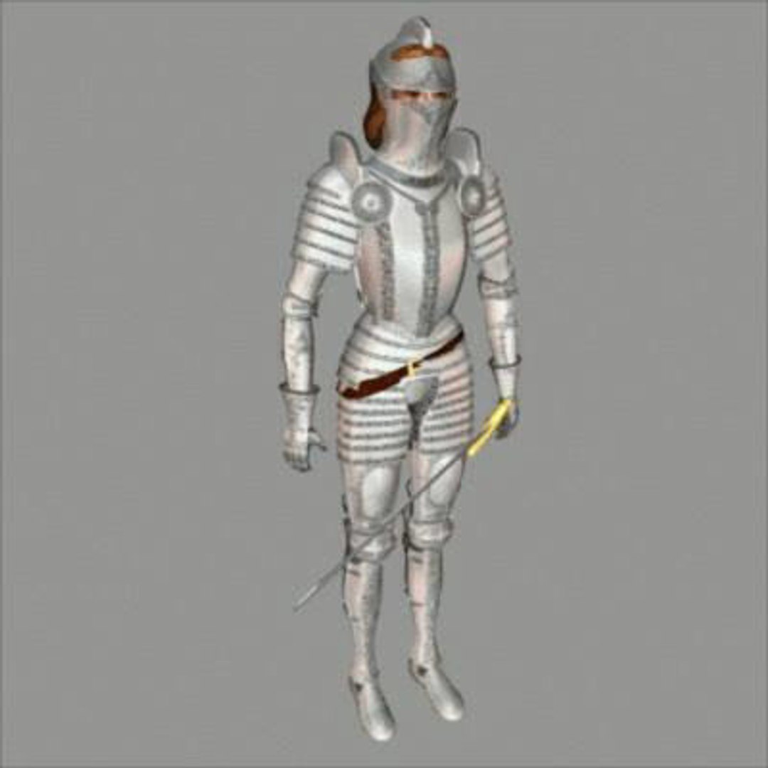 Poser Armored Knight Poser Human