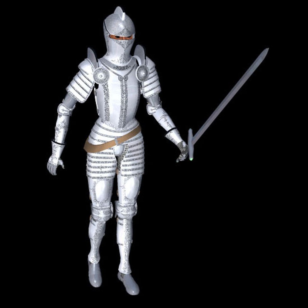Poser Armored Knight Poser Human