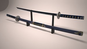 katanas 3d model