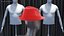 Sombrero rojo con lazo