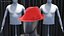 Sombrero rojo con lazo