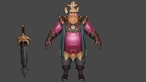 Volstagg Low-poly