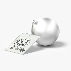 Silver Christmas Bauble