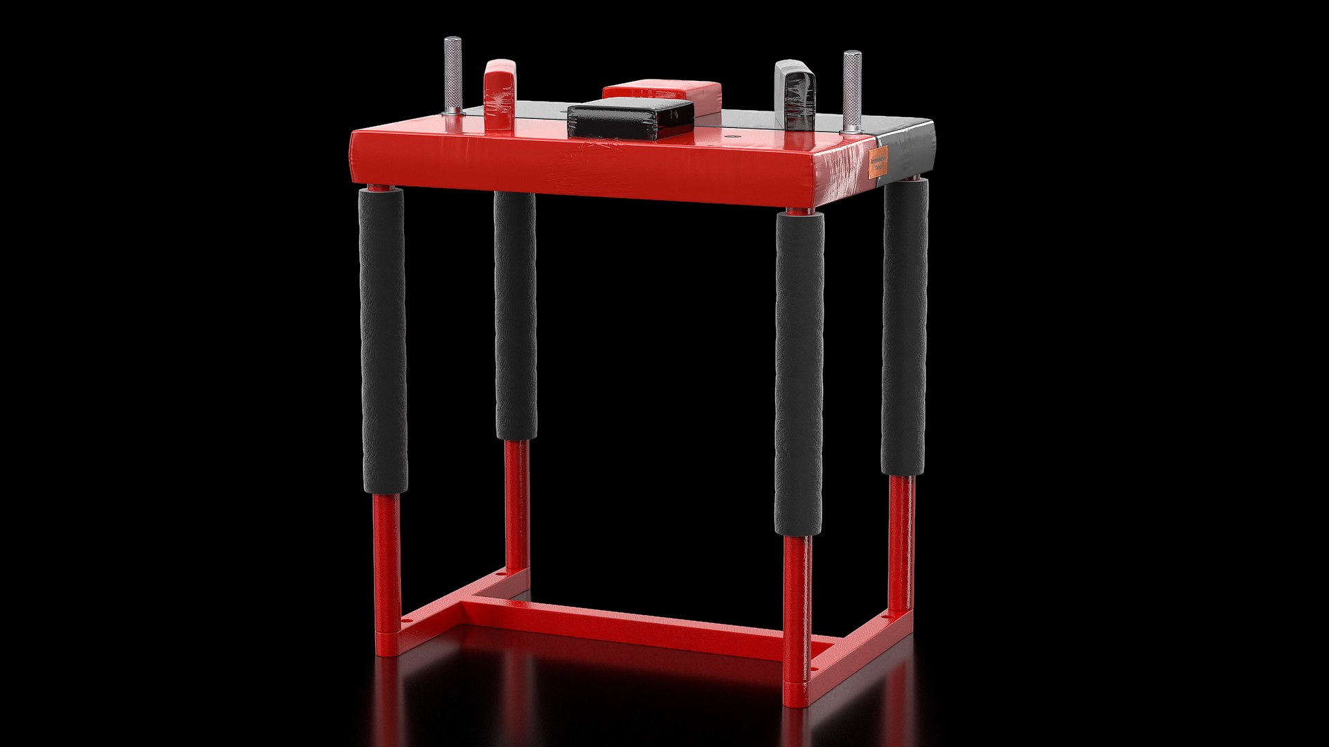 Professional Armwrestling Table 3D model preview