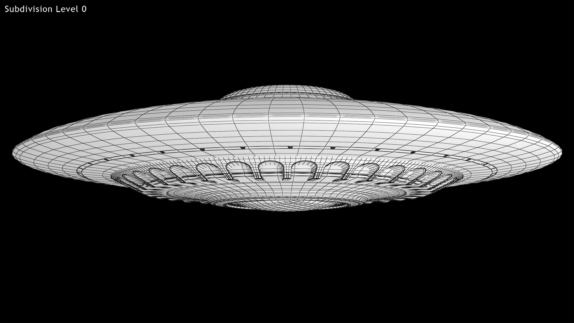 UFO Model - TurboSquid 2113343