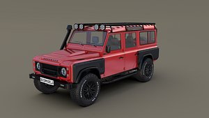 Land Rover Defender 110 Custom v2 with interior