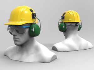 safety hat 3D model