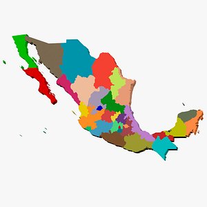 Mexico 3D Map