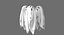 3D halloween ghosts model