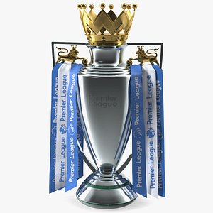 Barclays Premier League Trophy 3D model
