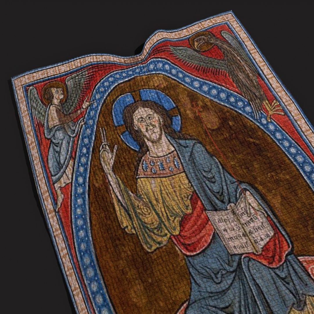 3D Psalter Tapestry Model - TurboSquid 1795010