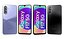 Samsung Galaxy F17 5G Neo Black And Violet Pop 3D model