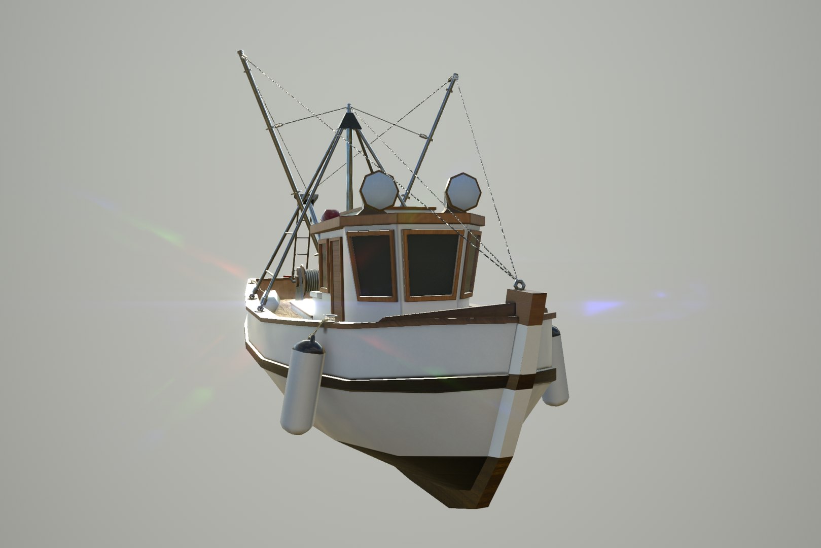 Boatyard VOL.3 - Fishing Ship and Supplies (Nanite and Low Poly