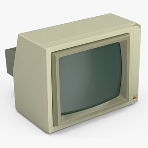 Vintage Apple Monitor 3D model