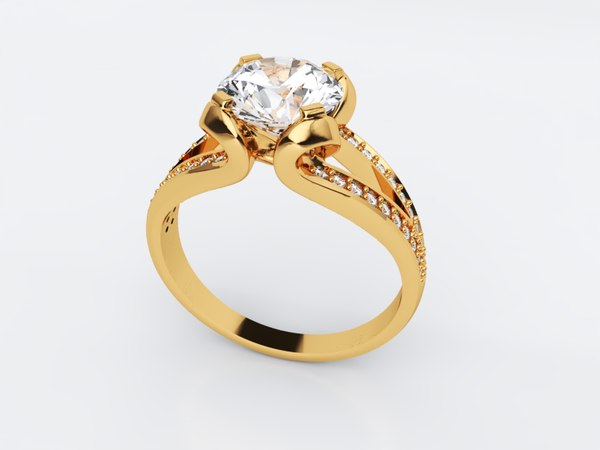 Glorious ring 4 3D model - TurboSquid 1425000