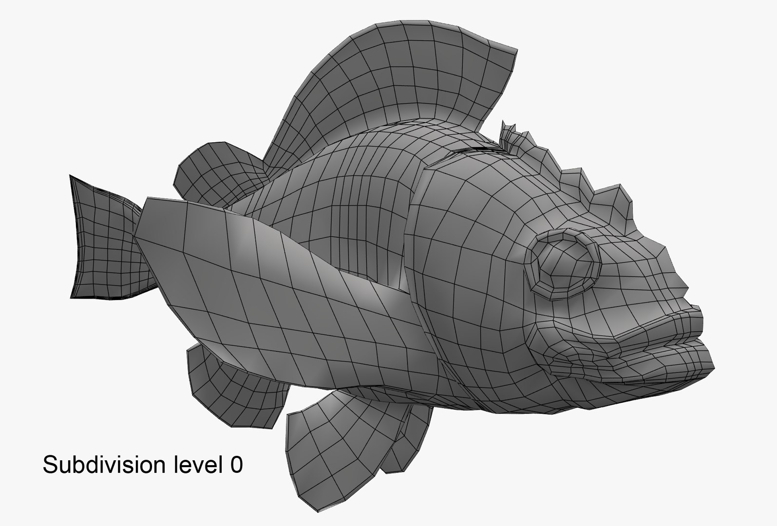 3D Animations Mediterranean Roccofish - TurboSquid 1509889