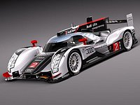 Audi R18 2012 race car