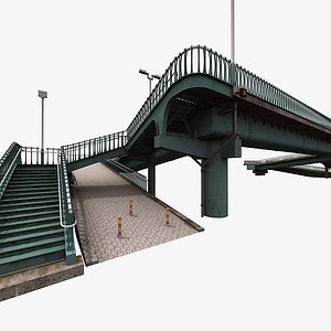 Green Pedestrian Bridge