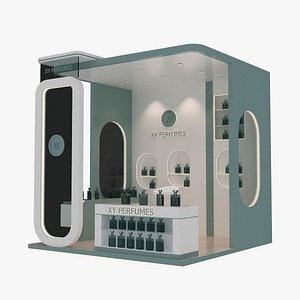 3D model exhibition booths