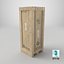 Hohe Holzkiste - Anpassbare Versandbox
