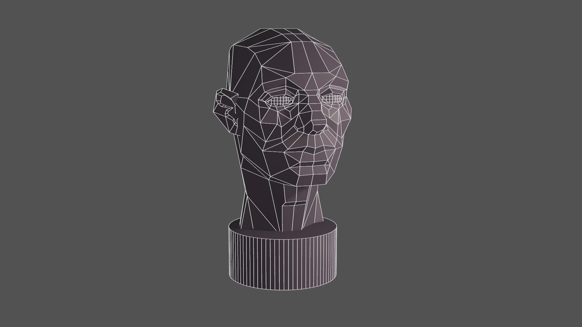 3D Asaro Head Symmetrical Model - TurboSquid 1901631