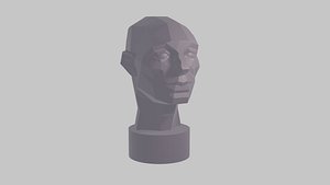 3D Asaro Head symmetrical model