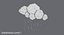 Low Poly Storm Cloud 2