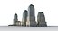 Brookfield Place Low Poly