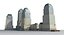 Brookfield Place Low Poly