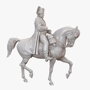 Equestrian Statue Napoleon 3D