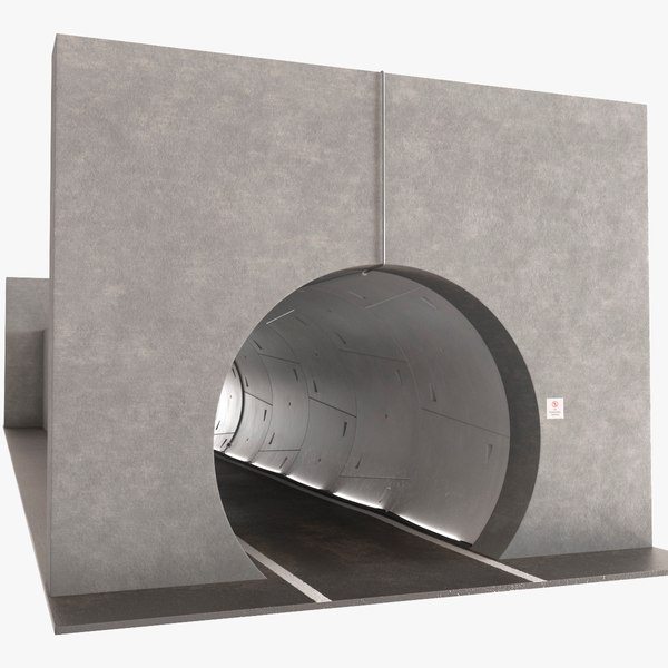 modelo 3d Túnel circular LVCC de Las Vegas - TurboSquid 2403543