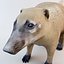 3ds max nasua raccoon modelled