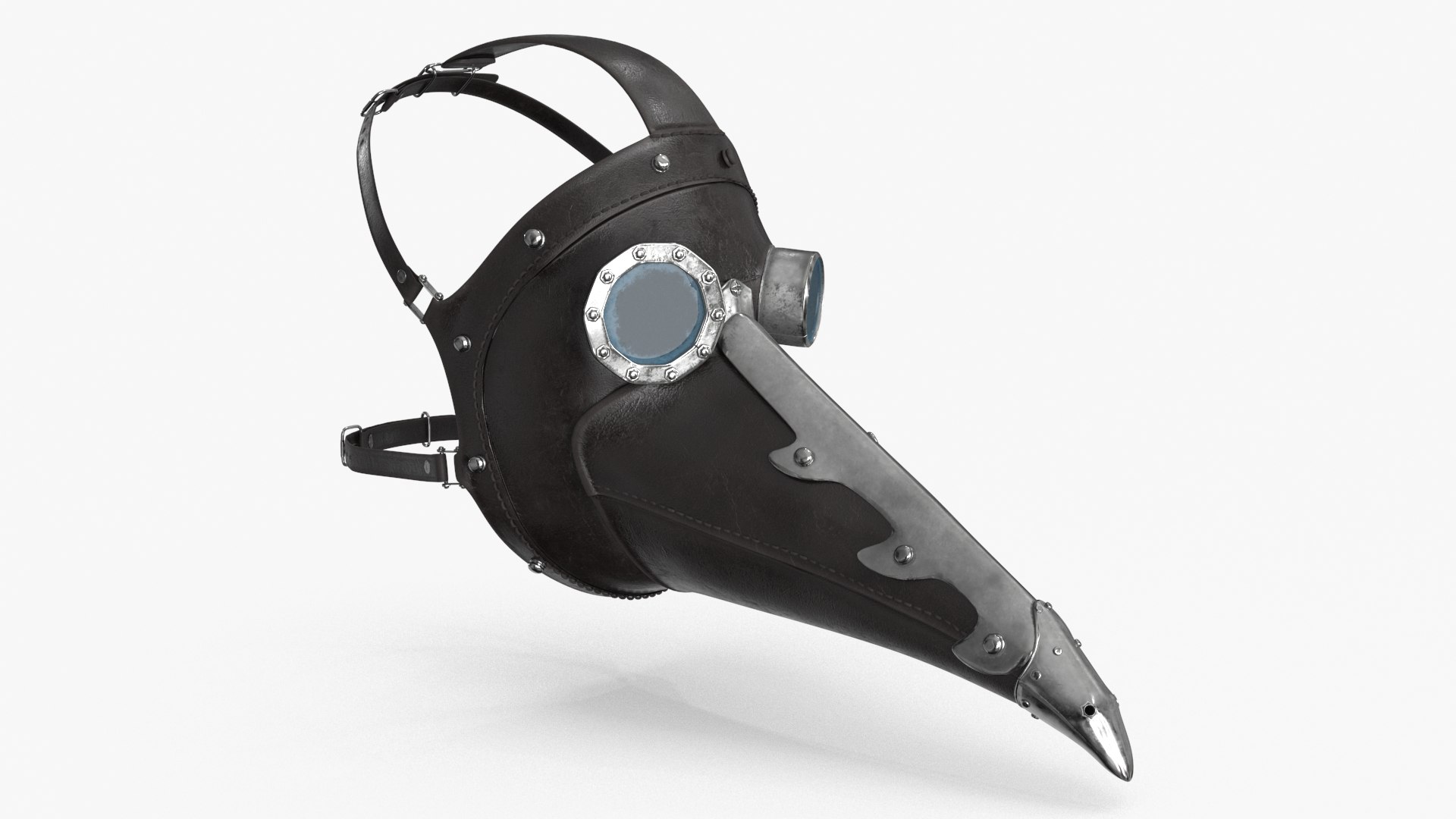 Plague Doctor Mask 3D Model TurboSquid 2012857